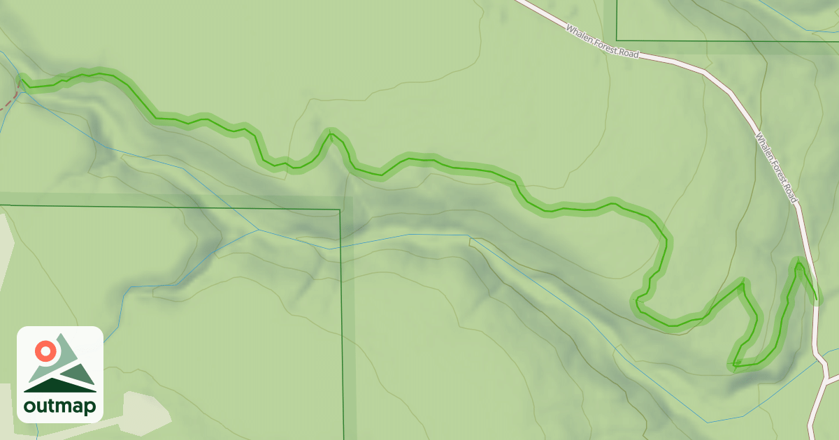 Map of Fred J. Cusimano Westside Overland Trail