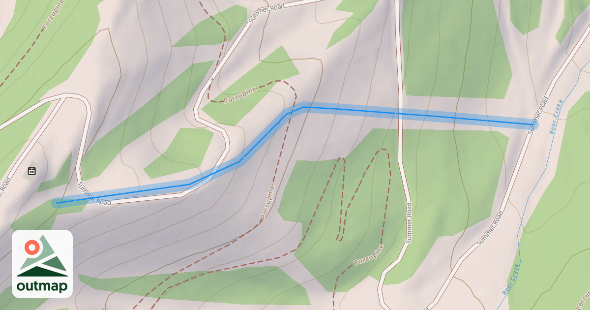 Map of Beaver Slide