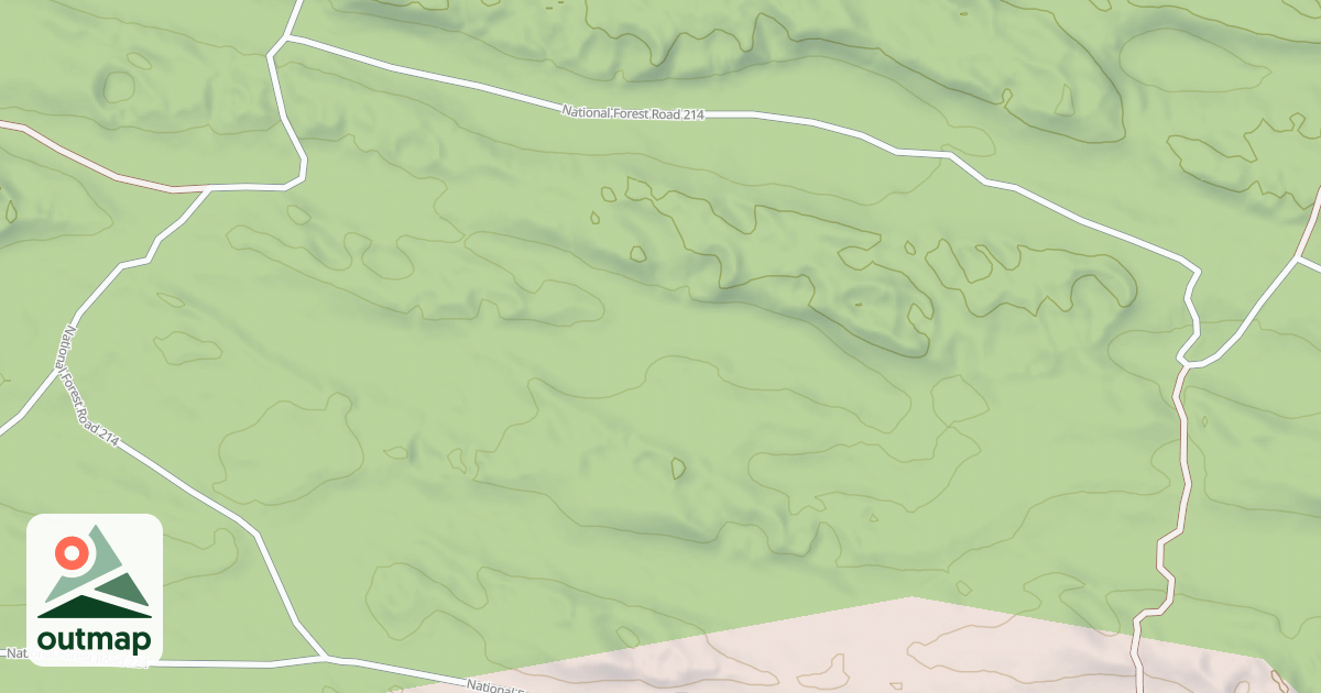 Map of COUNTY LINE