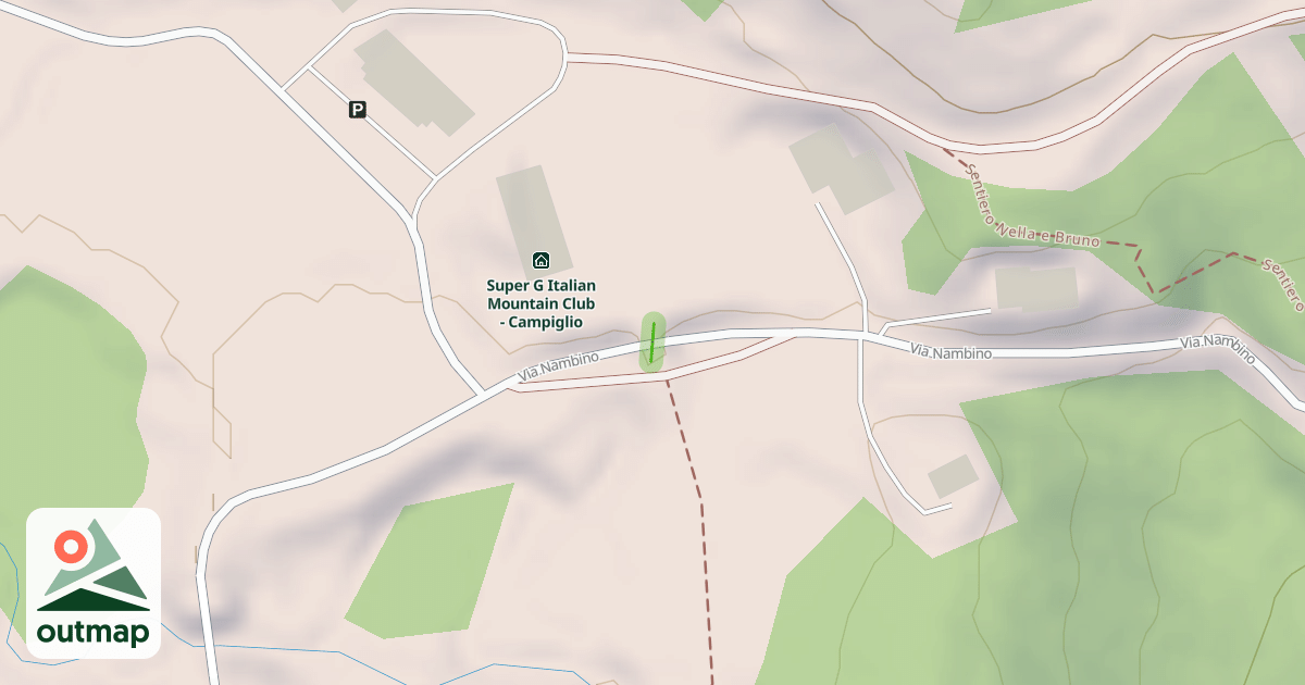 Map of (56) Skiweg Campiglio