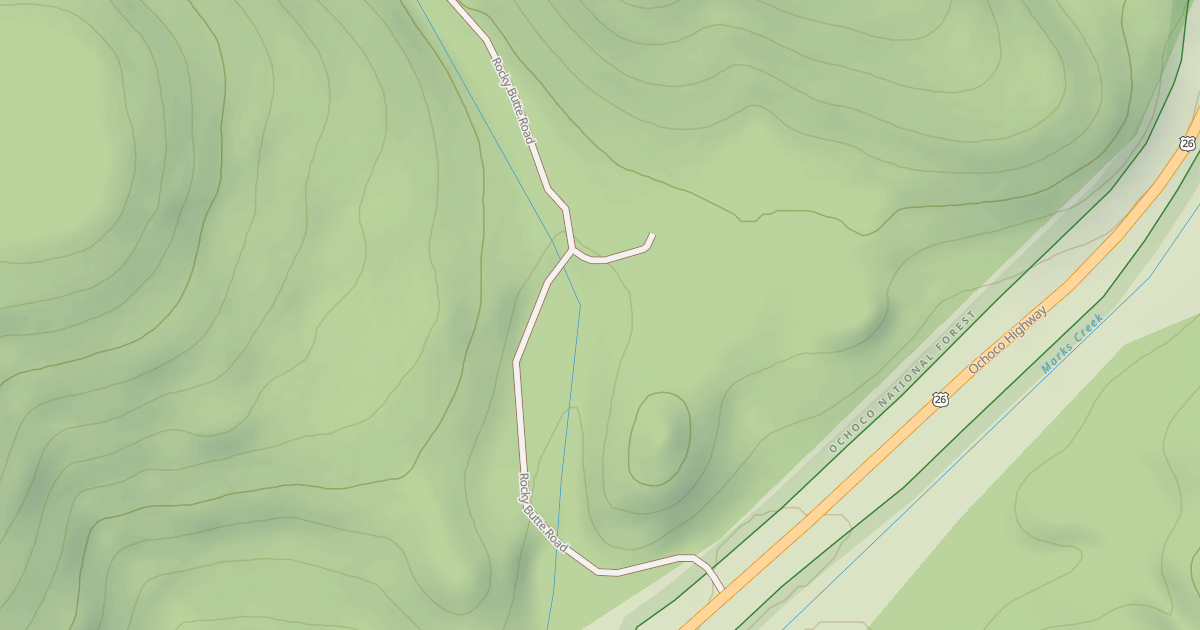Map preview of USFS Motor Vehicle Use Map Roads {7E5504BE-F8D3-4745-9659-147E947C4162}