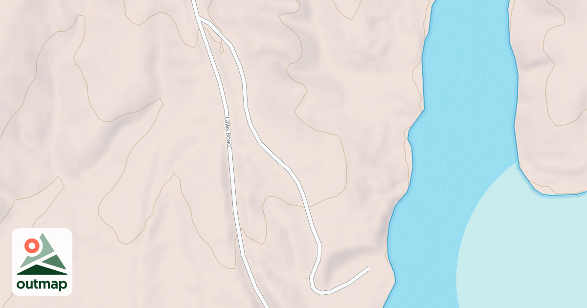 Map of BRENTS LAKE