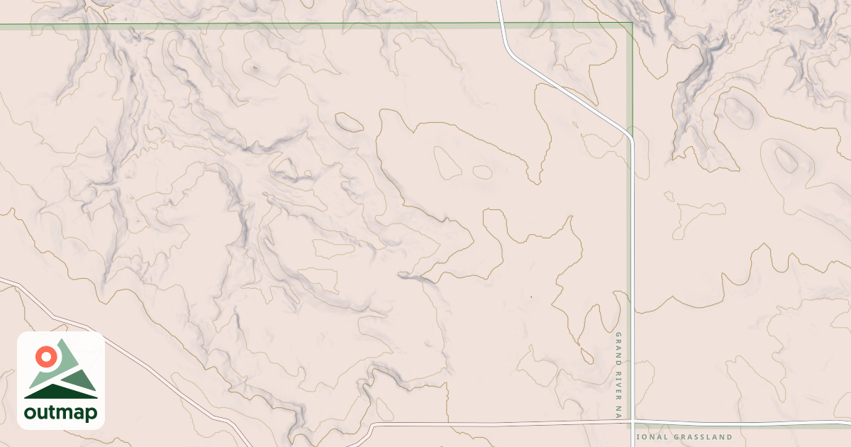 Map of USFS National Forest System Roads {D8E80A0A-B9FE-4F41-8949-87C21858CF2D}