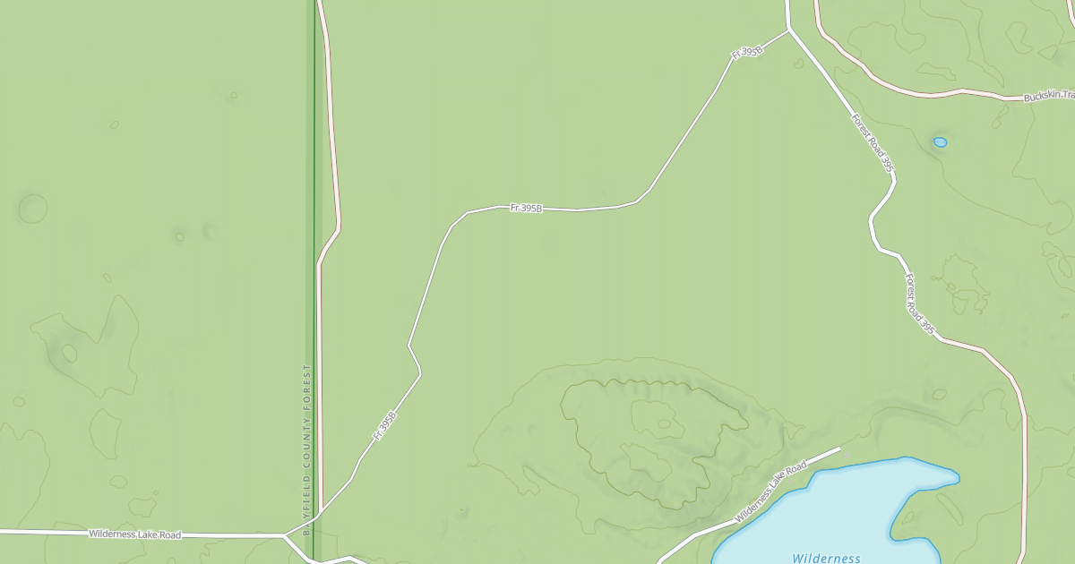 Map preview of FR 395B