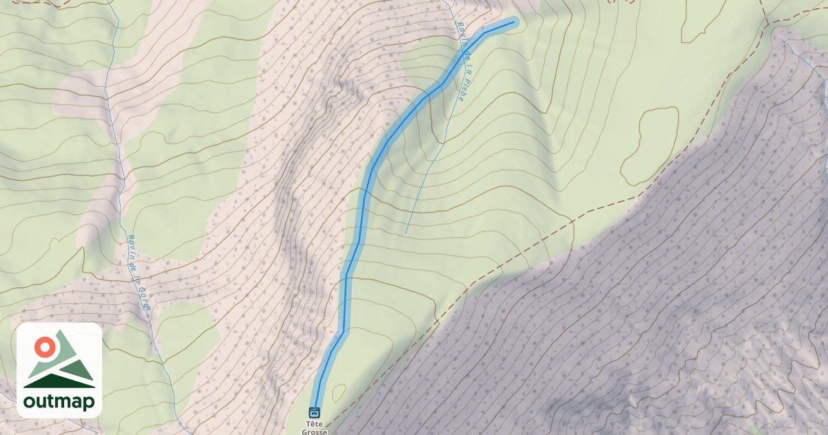 Map of Le Lièvre Blanc