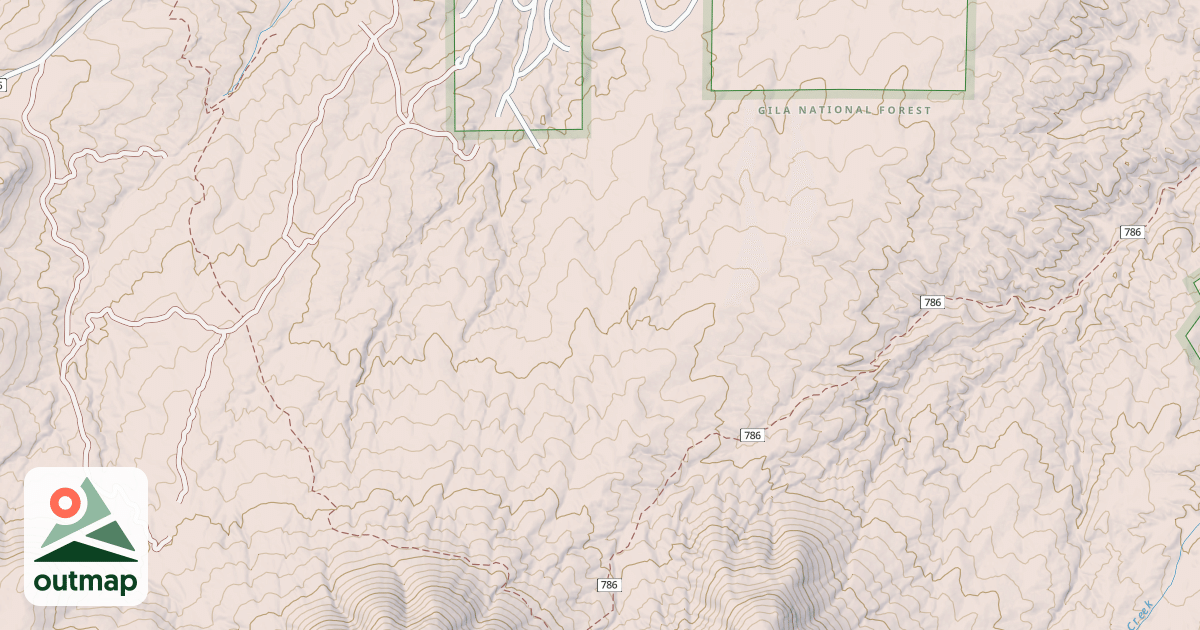 Map of 4033 F