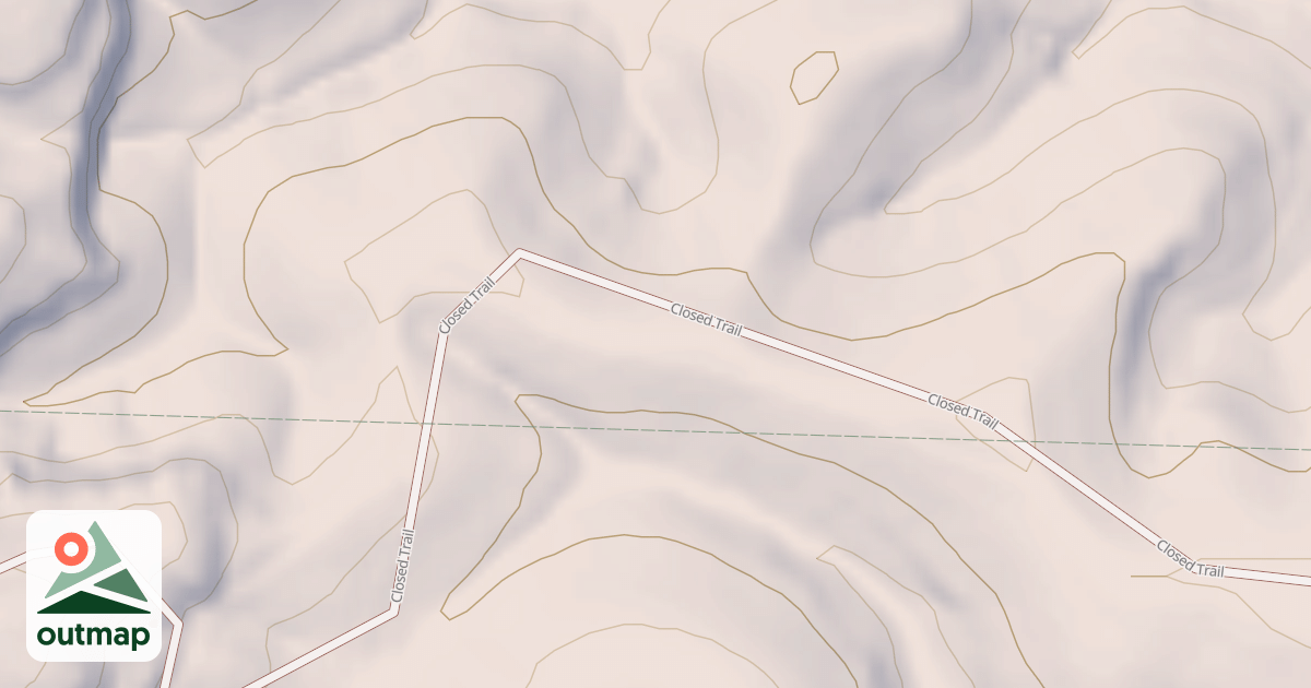 Map of Laurel Hill Multiple Use Trail