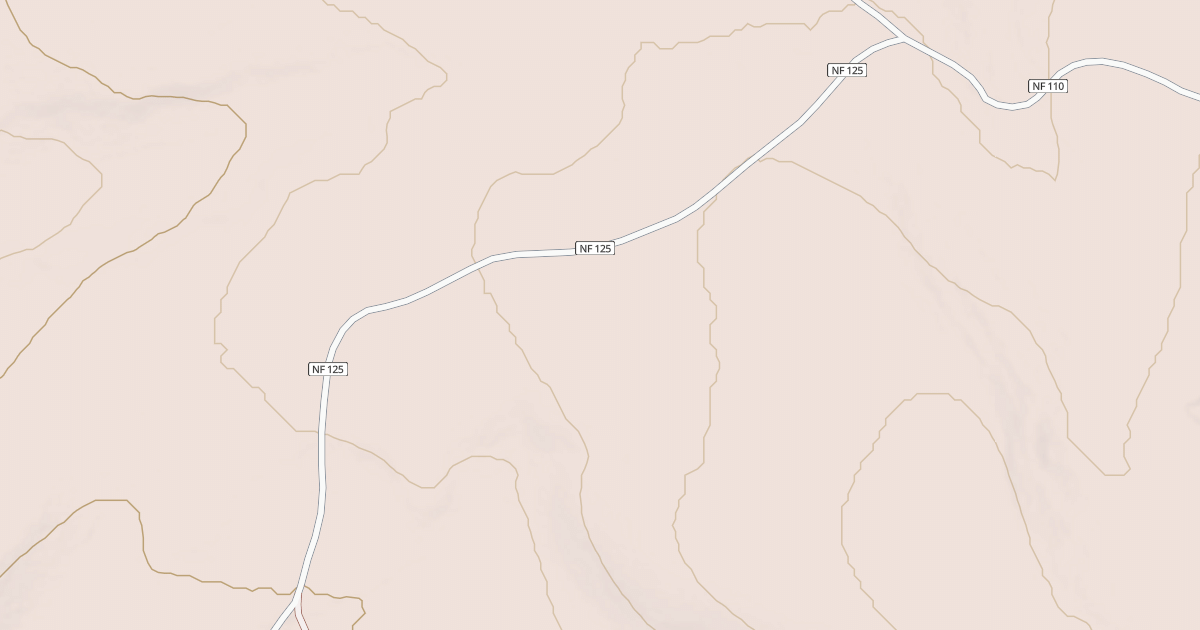 Map preview of USFS Motor Vehicle Use Map Roads {86854B13-7DE0-4744-9915-8B95F69CD7B7}