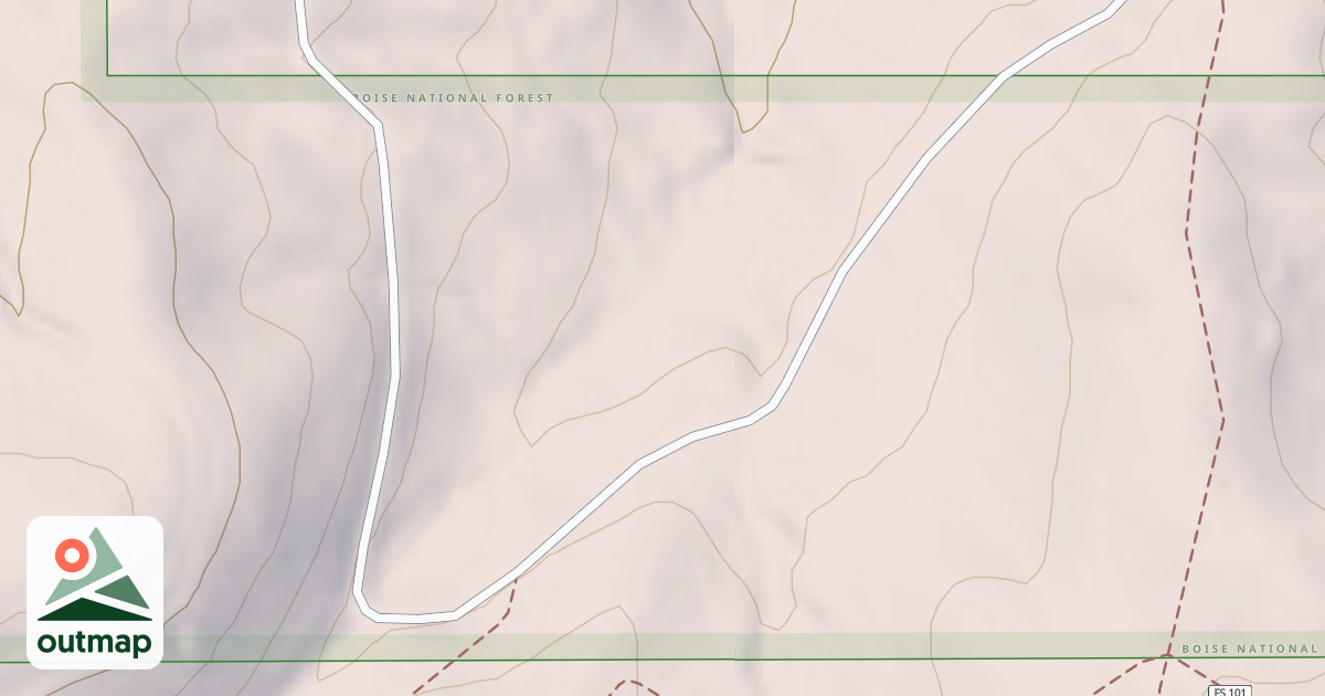 Map of GRAYBACK GULCH