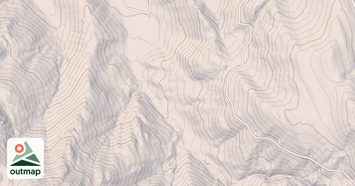Map of CANYON SPRING A