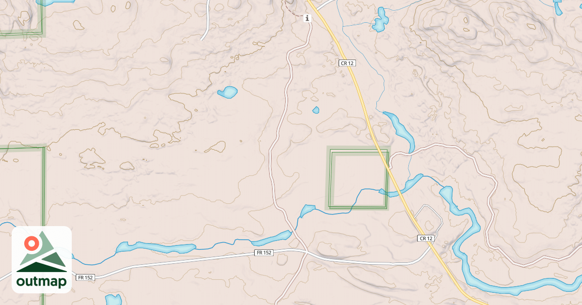 Map of Gunflint Trails Snowmobile