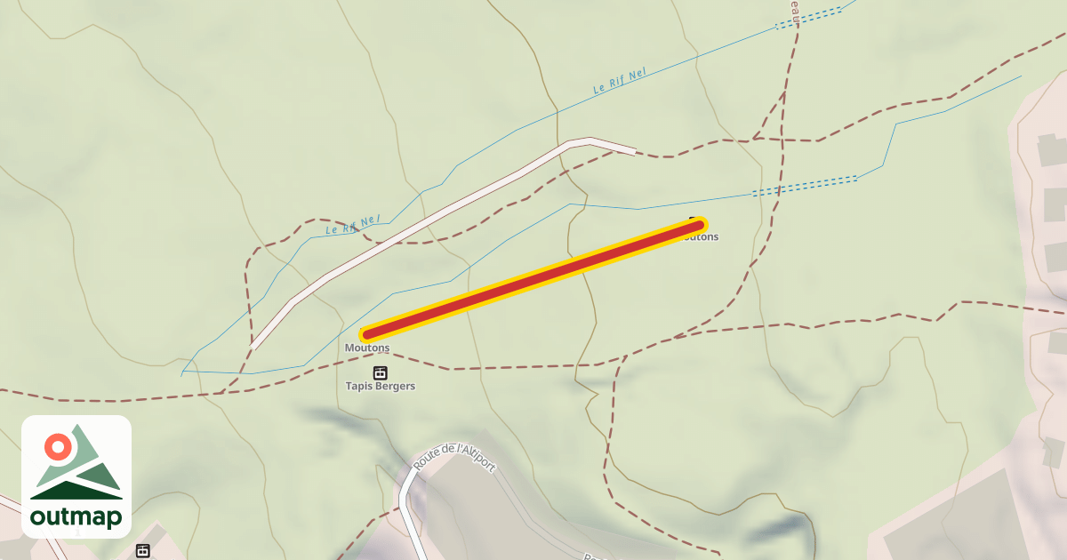 Map of Tapis Moutons