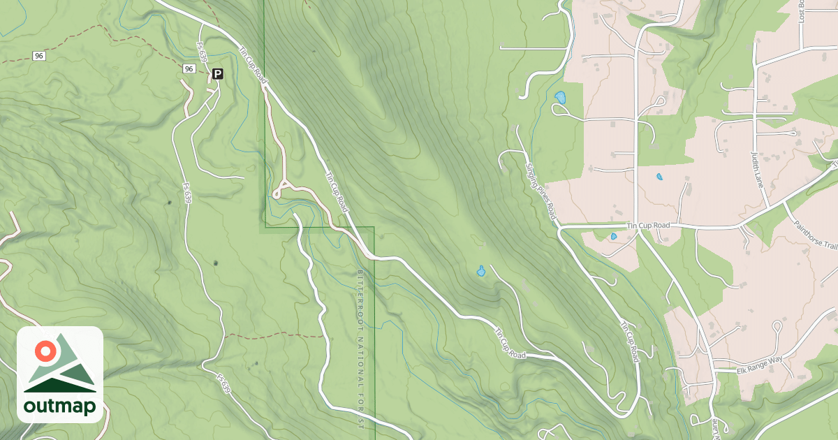 Map of (FDR) TIN CUP