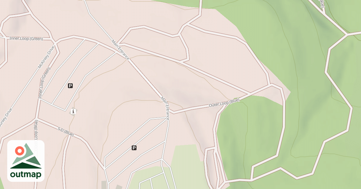 Map of Rock Run ATV Trails