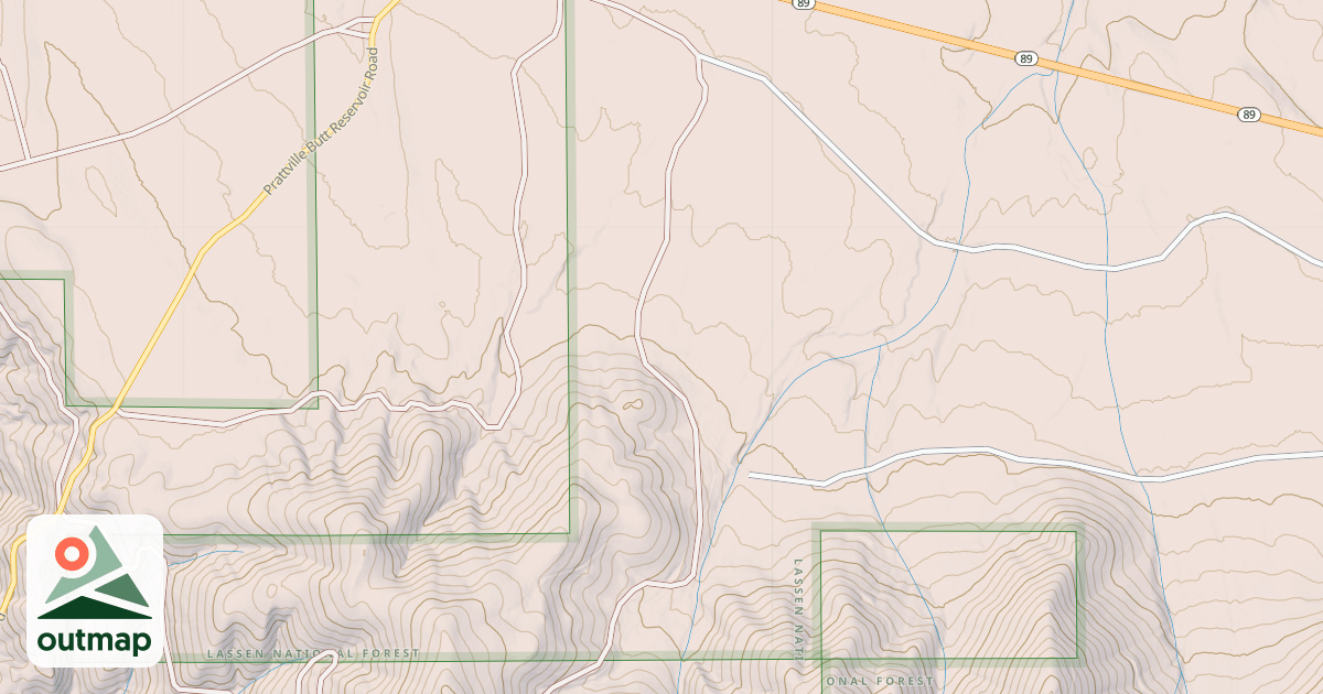 Map of BENTON