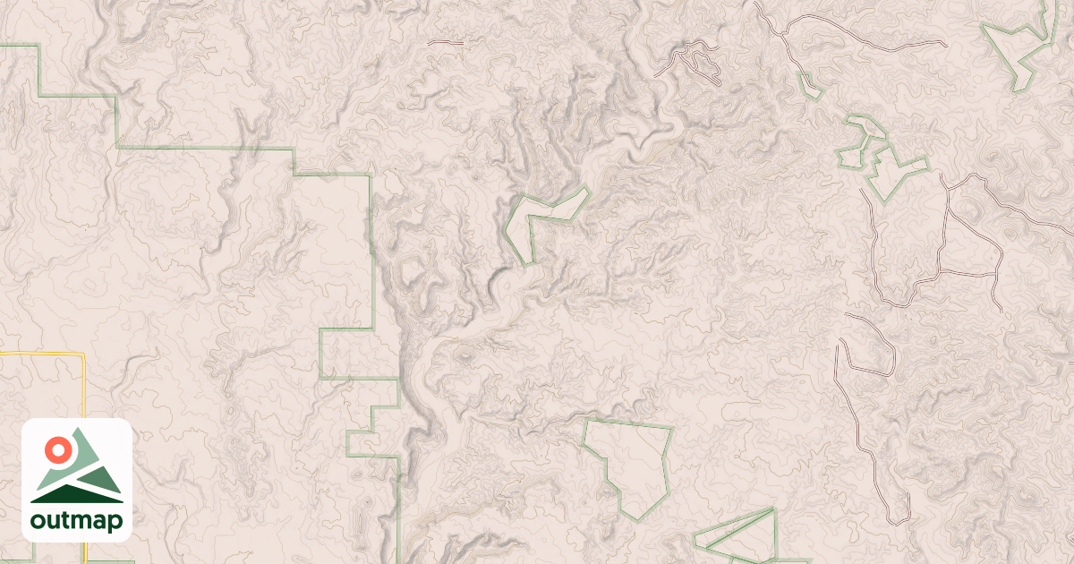 Map of HELL CANYON