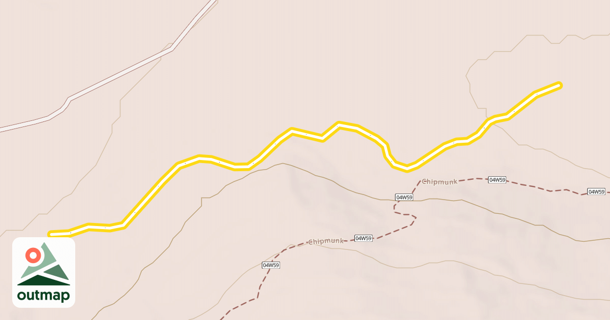 Map of Up Everitt