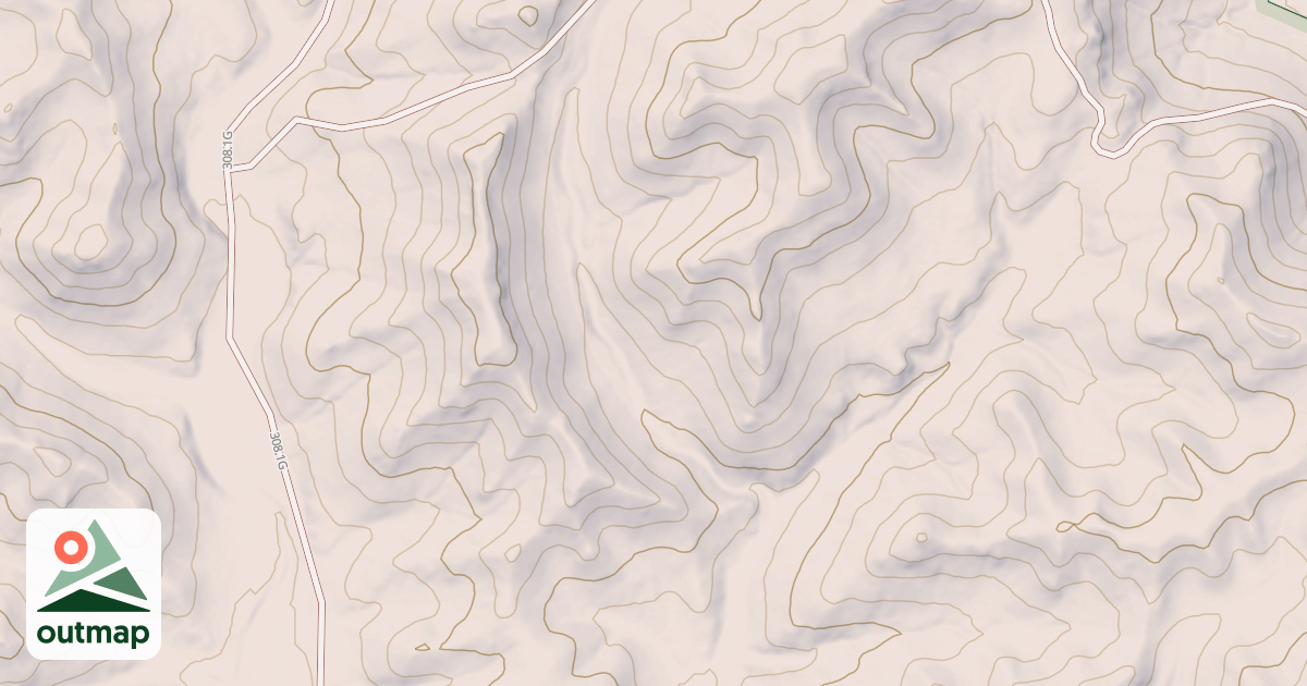 Map of HOPKINS FLAT BR 1I