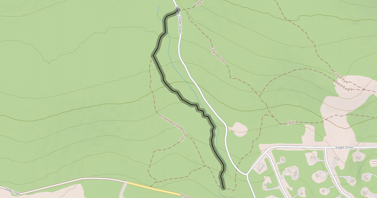 Map preview of Baldy Canyon