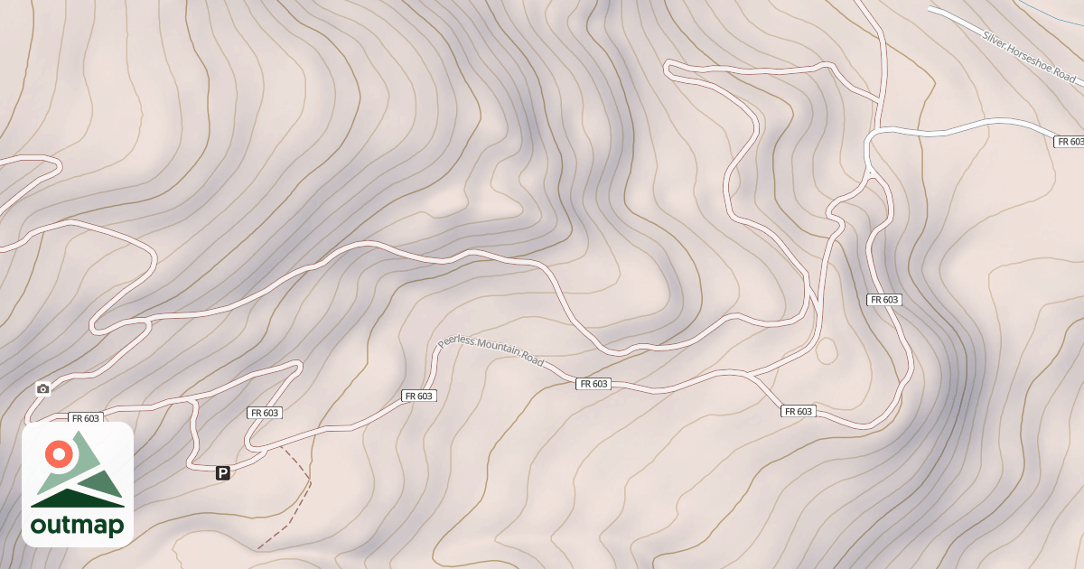 Map of PEERLESS MTN