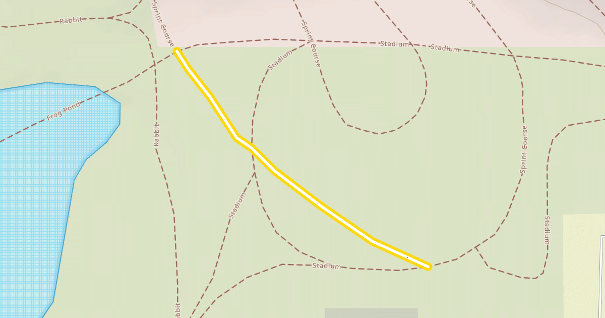 Map preview of Sprint Course