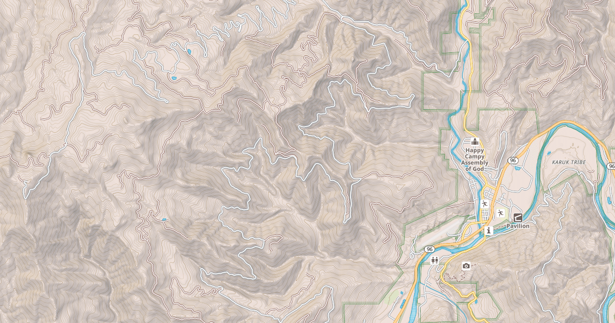 Map preview of BENJAMIN CREEK