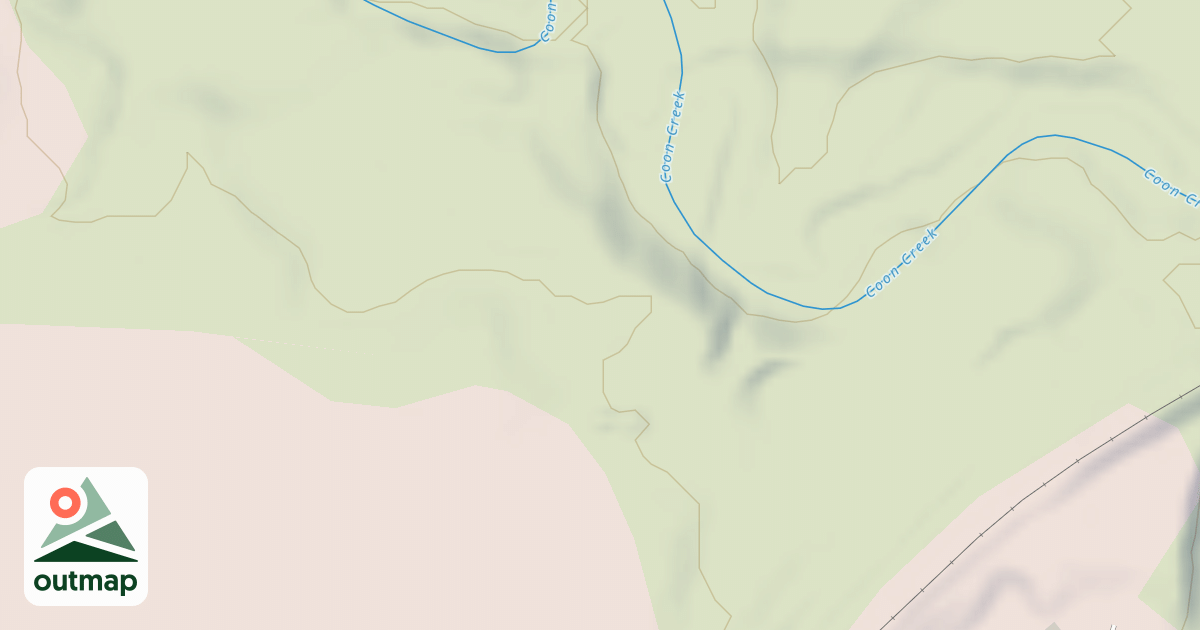 Map of Shady Oaks Native Prairie Adventure Trails