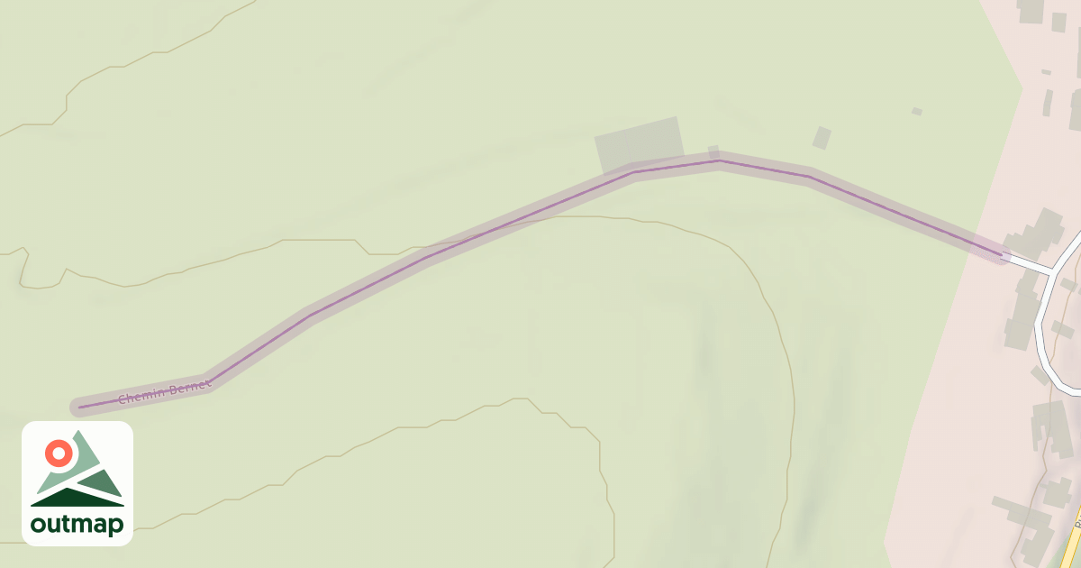 Map of Chemin Bernet