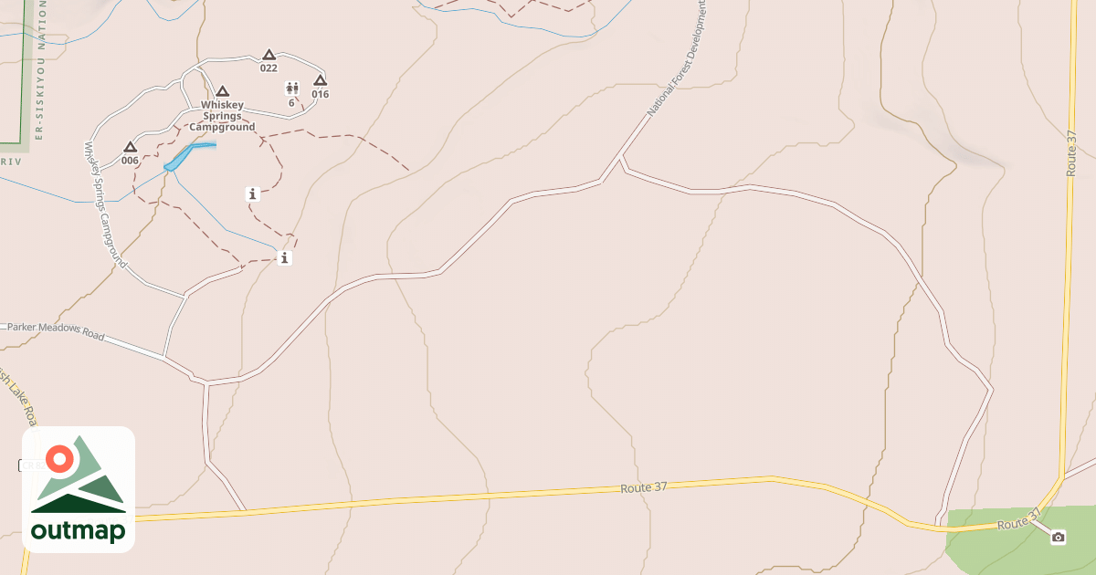Map of ROUTE 37