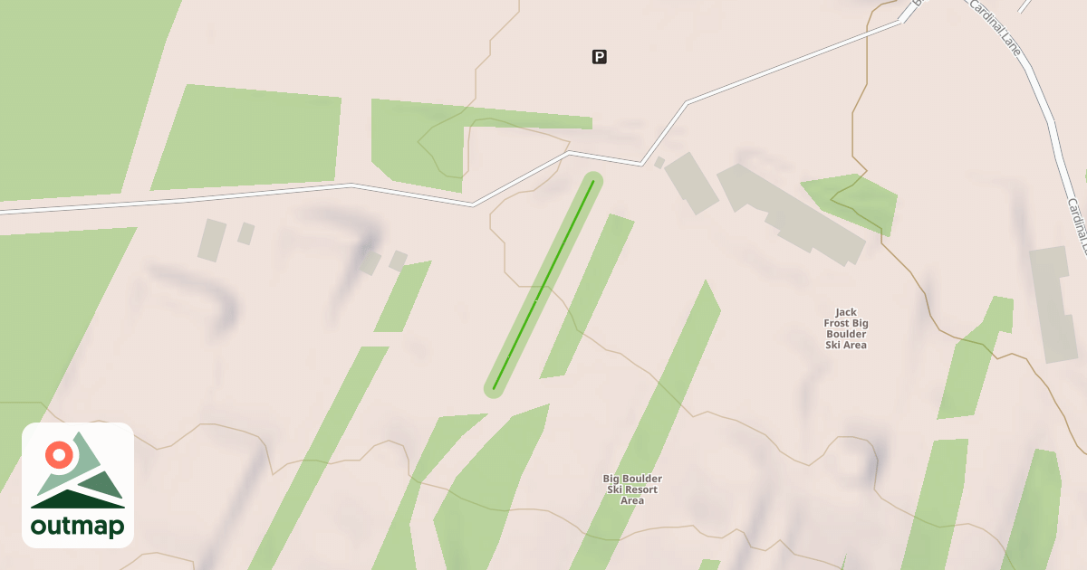 Map of Ski School Slopes