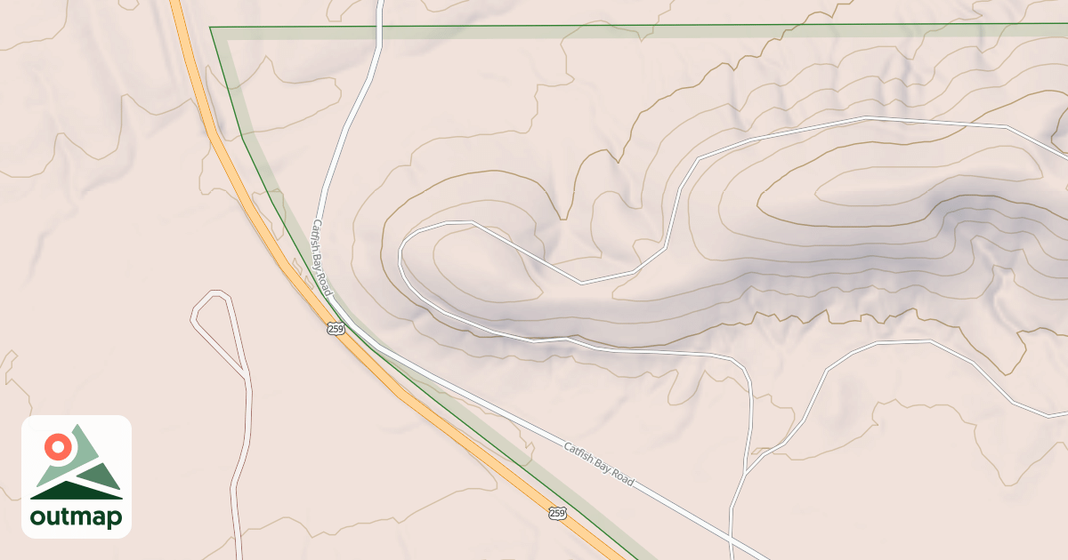 Map of USFS National Forest System Roads {FA1B0426-D63D-4758-A3C1-BB27F2B26005}
