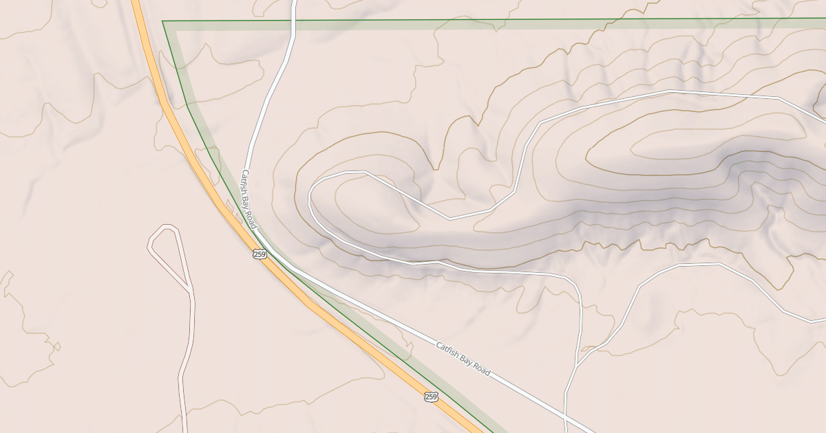 Map preview of USFS National Forest System Roads {FA1B0426-D63D-4758-A3C1-BB27F2B26005}