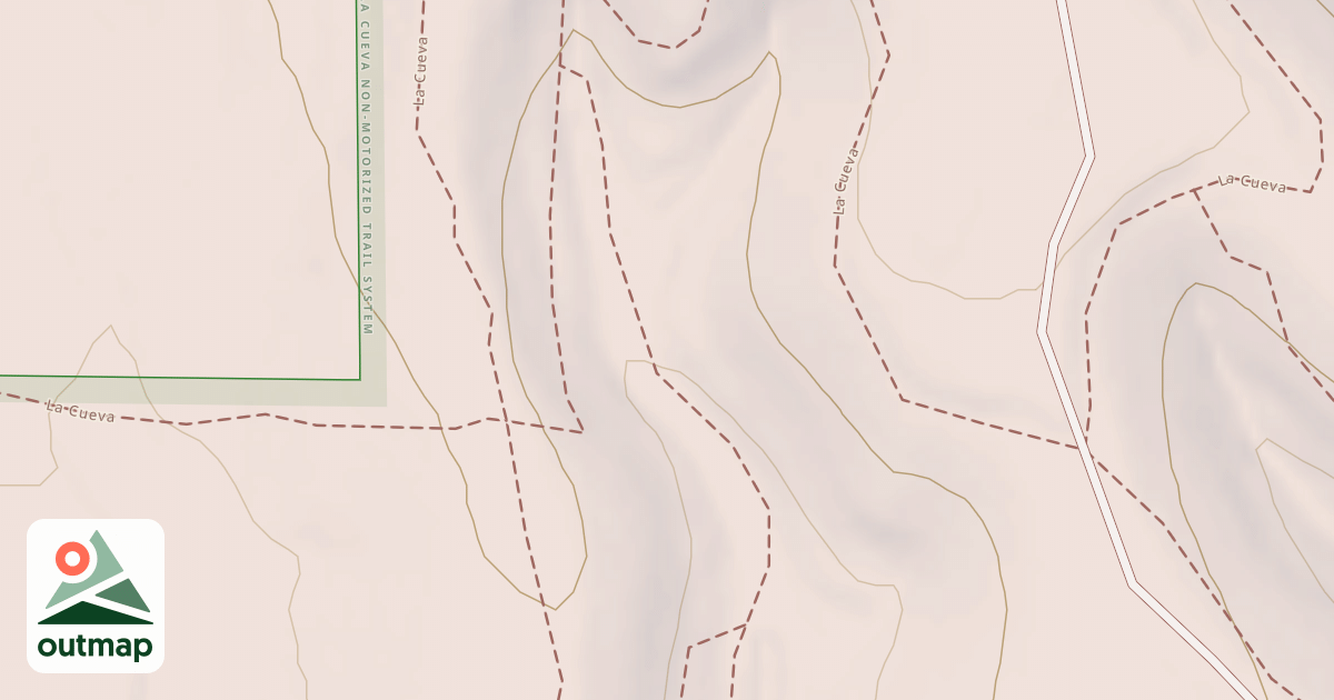 Map of Hackberry Trail System - Back To The Trunk