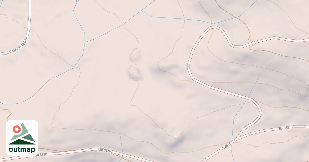 Map of BONERIDGE T4