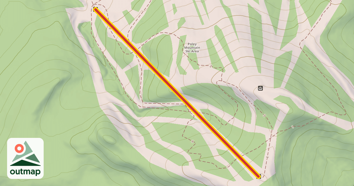 Map of Alpine Lift