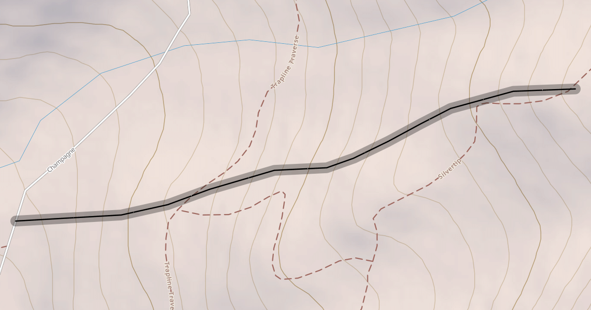 Map preview of Chilkoot Ridge