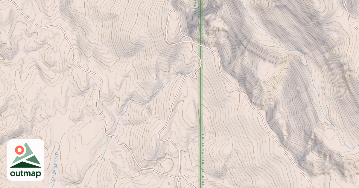 Map of CAREY DOME