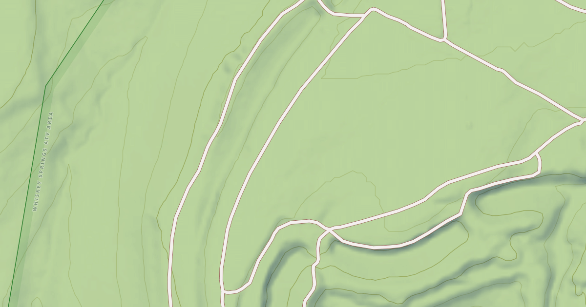 Map preview of Whiskey Springs Trails
