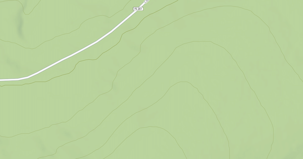 Map preview of CEDAR TRAIL