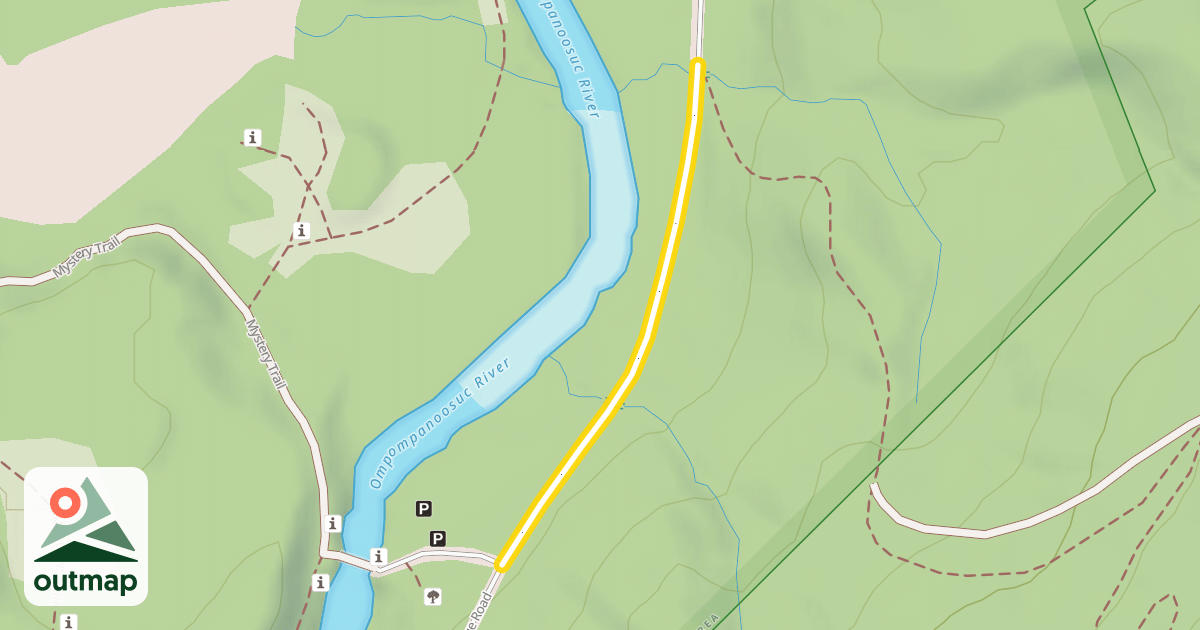 Map of Buzzell Bridge Road