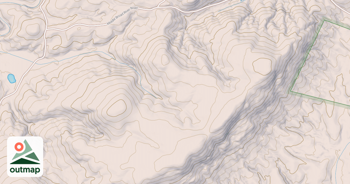 Map of KELLY MTN