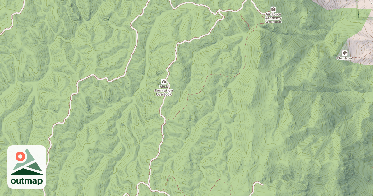 Map of HAY CREEK EAST