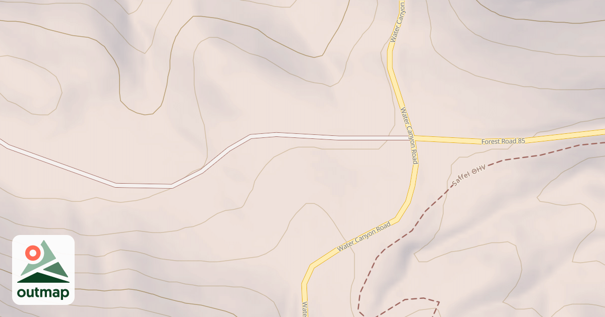 Map of USFS National Forest System Roads {56783F8B-48F9-4713-A687-9096C34E72F5}