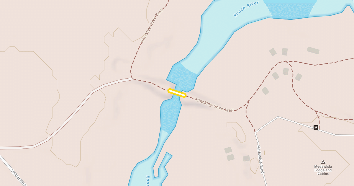 Map preview of Hinckley Cove Trail