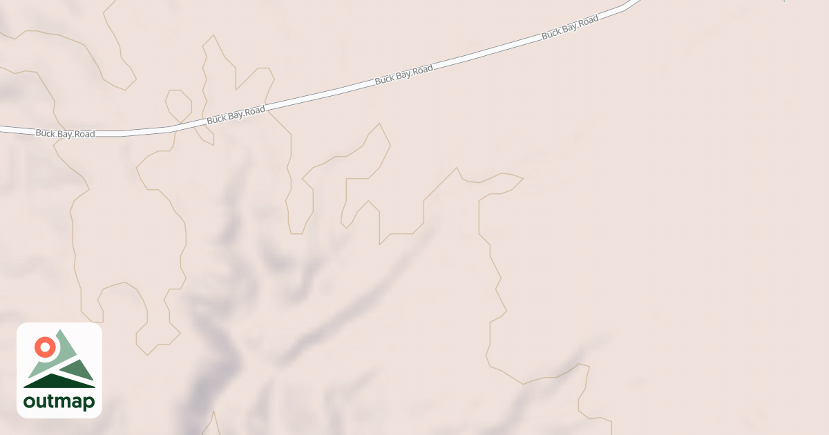 Map of BUCK SPUR EAST