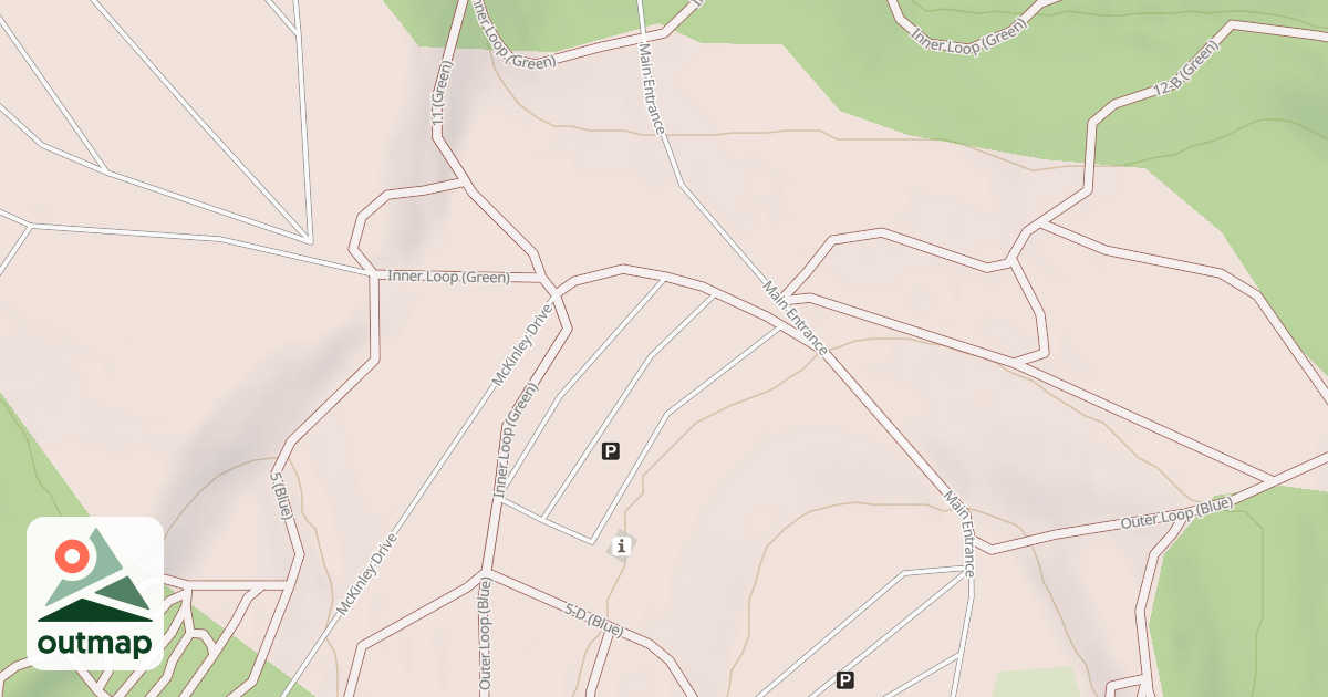 Map of Rock Run ATV Trails
