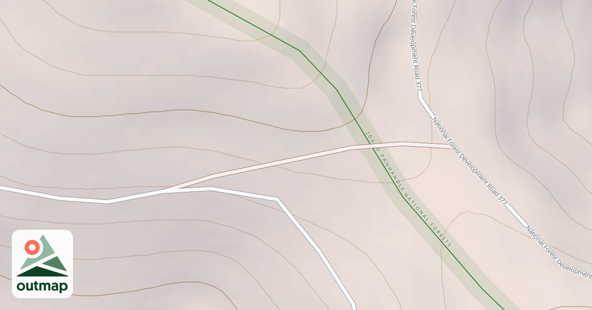 Map of WHITE PINE GULCH I