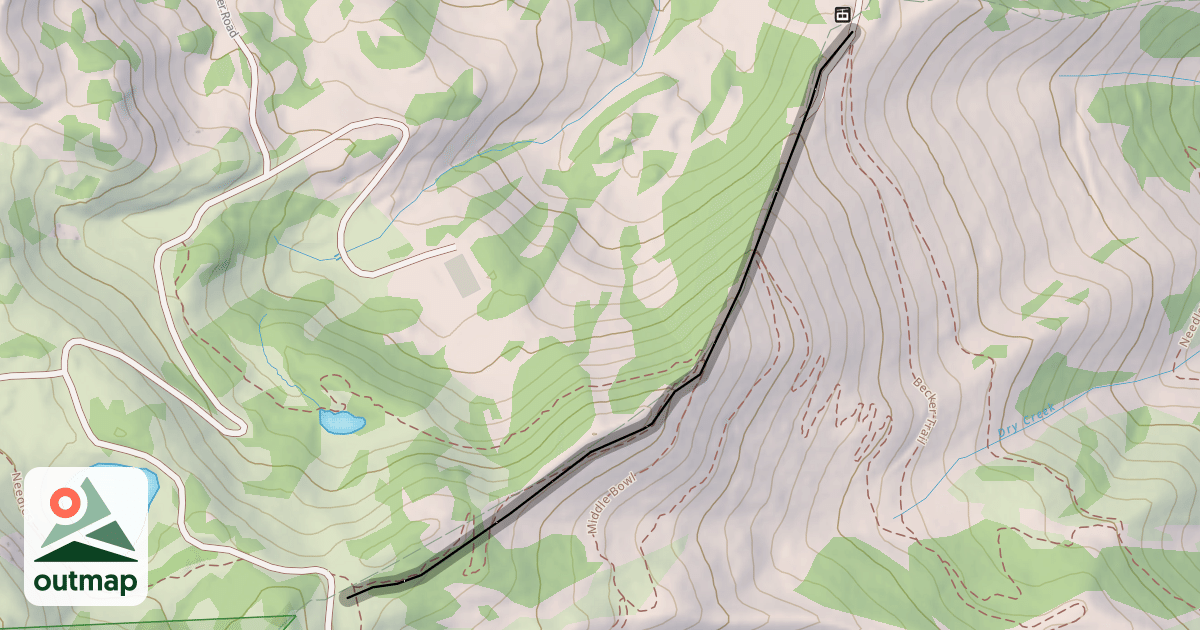 Map of Philpot Ridge