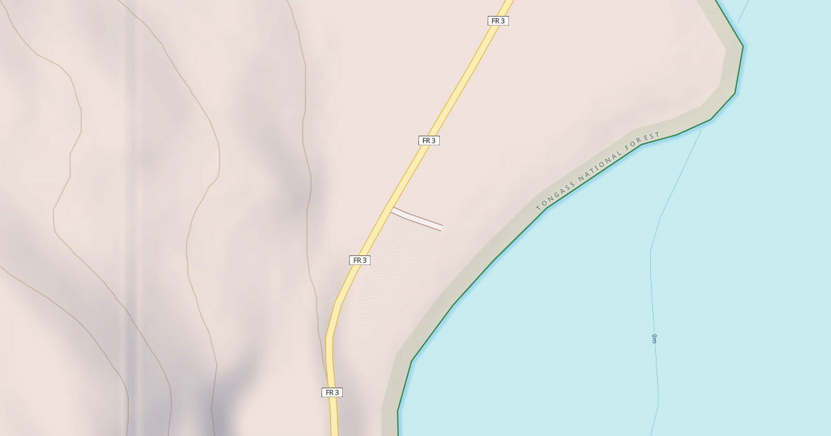 Map preview of SANDY BEACH CG