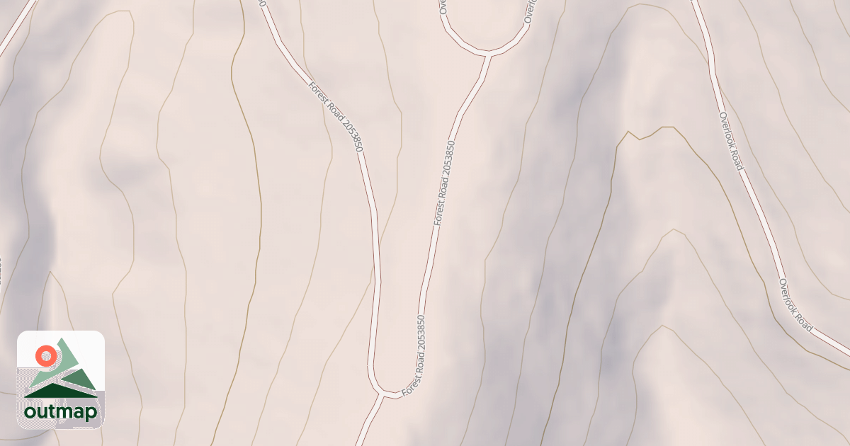 Map of USFS Motor Vehicle Use Map Roads {07F33C78-5331-4D9B-80F1-3DB400FF7F96}